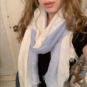 NWOT Banana republic large ombré woven scarf